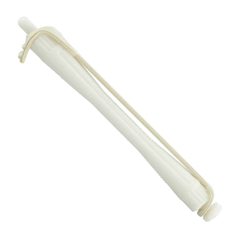 6x Hair FX Lightweight Perm Rods White 12pk