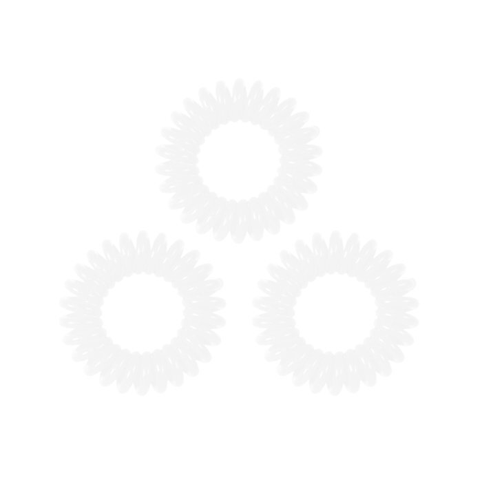 Glammar Tangle Tie Clear 3pk