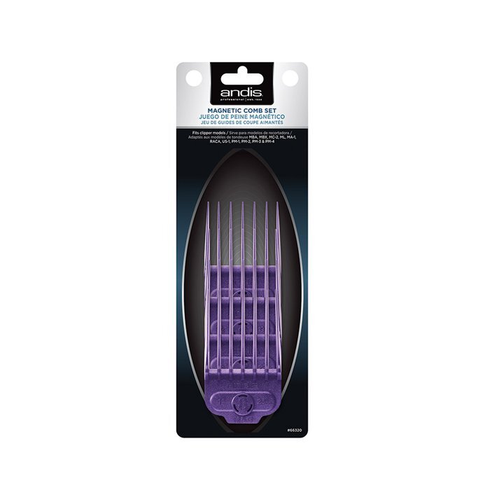 Andis Magnetic Universal Comb Set Large 4Pcs (#5, #6, #7, #8)