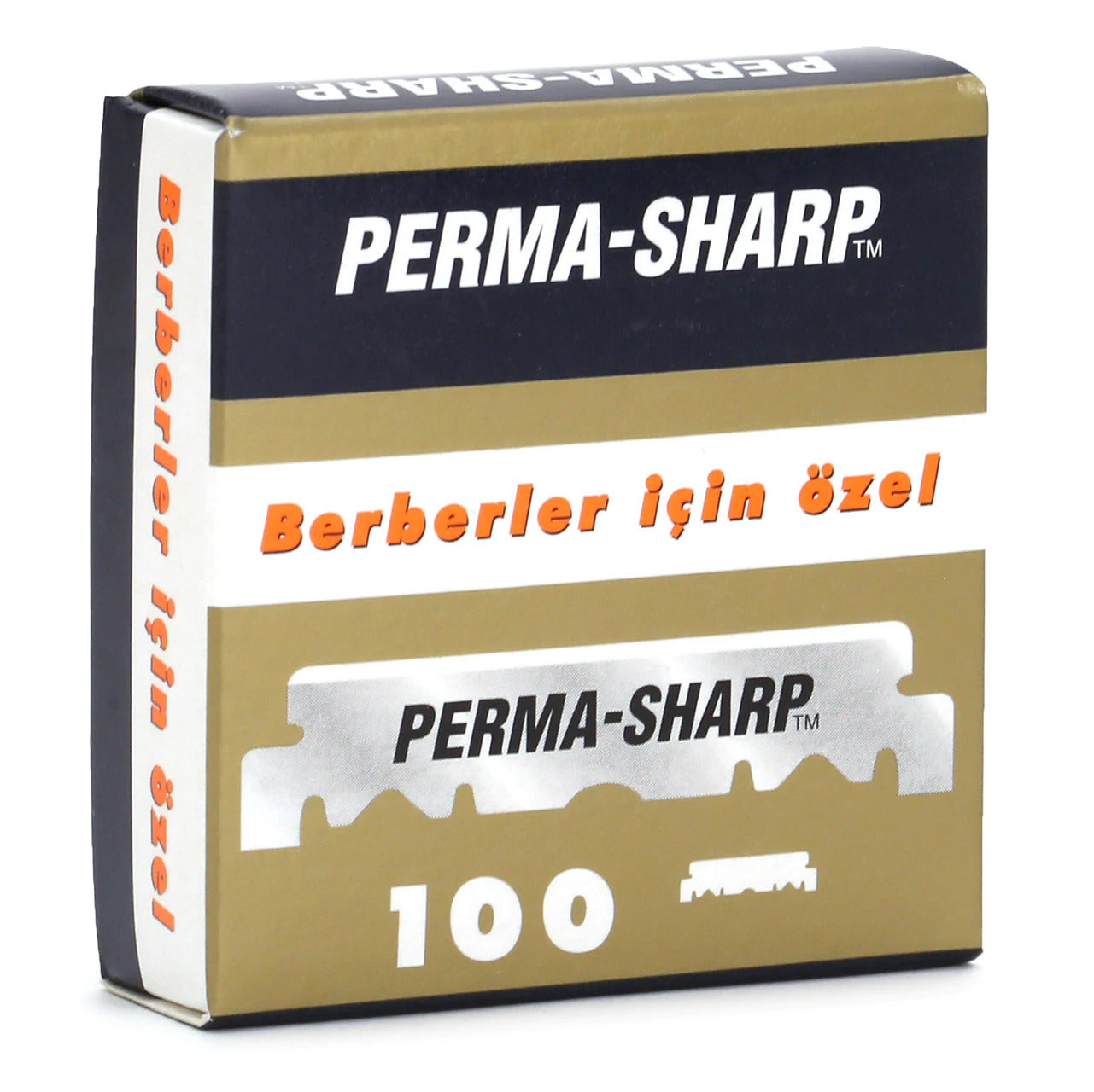 3x Perma-Sharp Single Edge Razor Blades 100 pack