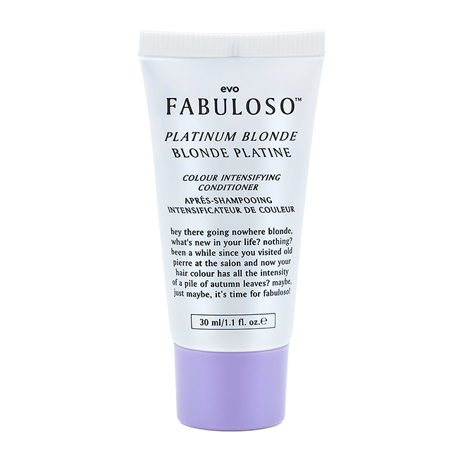 Evo Fabuloso Platinum Blonde Colour Boosting Treatment 30ml