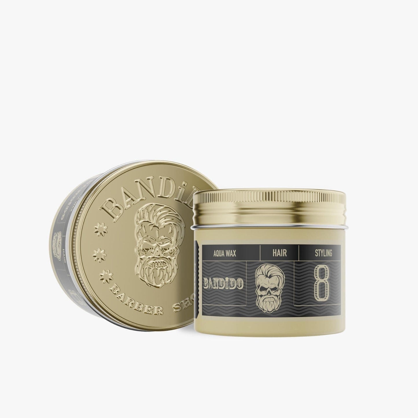 6x Bandido Aqua Wax 8 - Extreme Hold 125ml