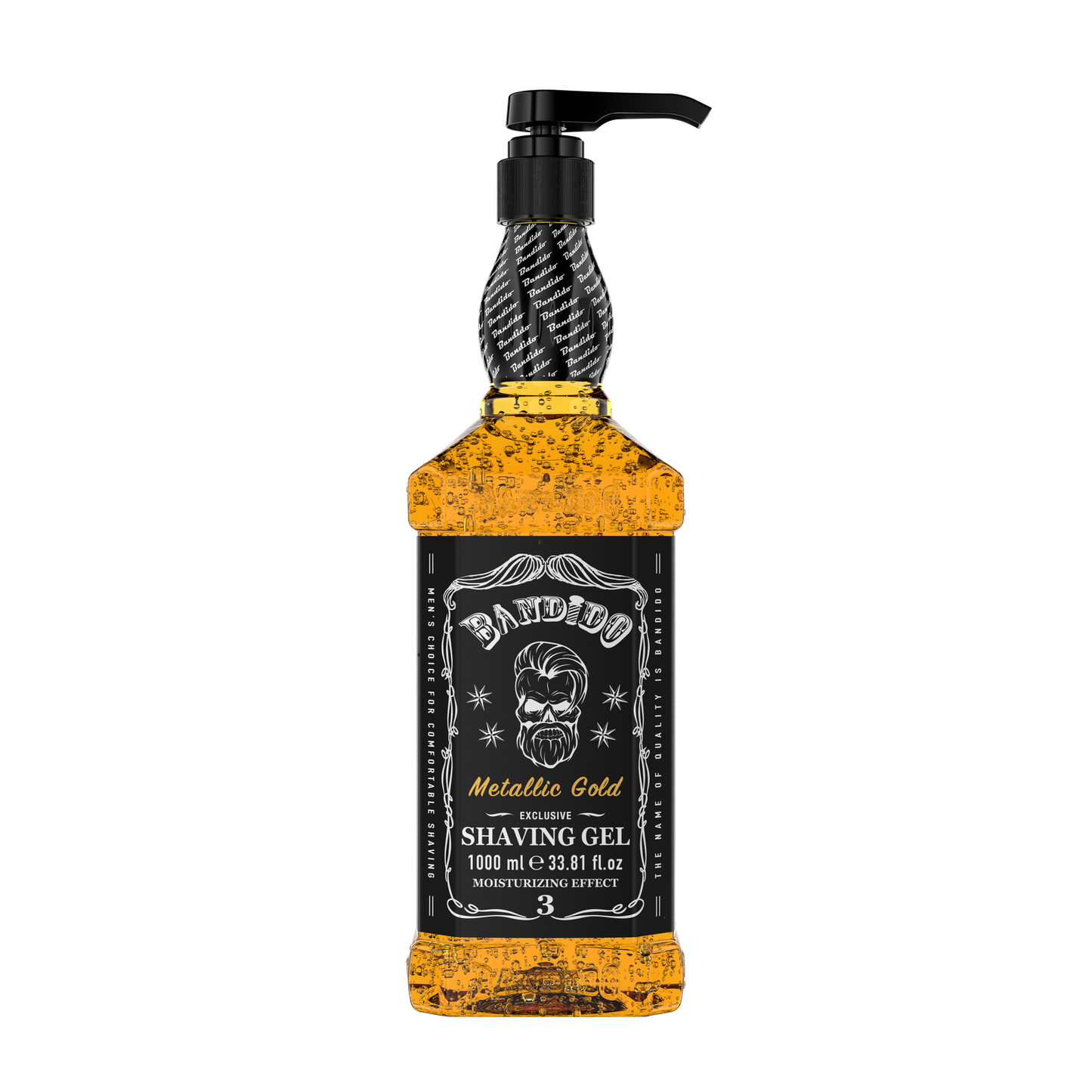Bandido Shaving Gel Metallic Gold 1000ml