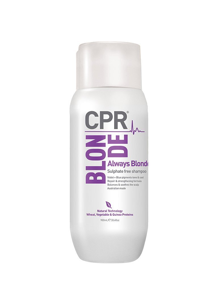 6x Vitafive CPR BLONDE Always Blonde Shampoo 300ml
