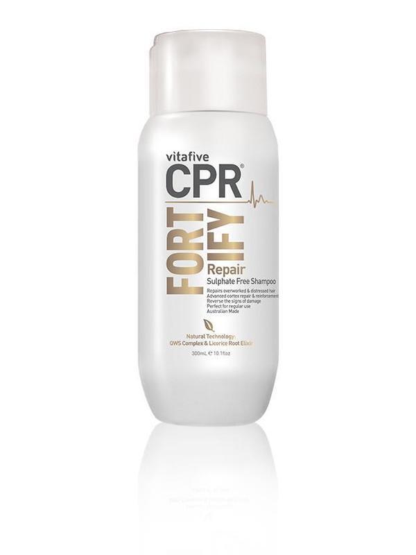 3x Vitafive CPR FORTIFY Repair Shampoo 300ml