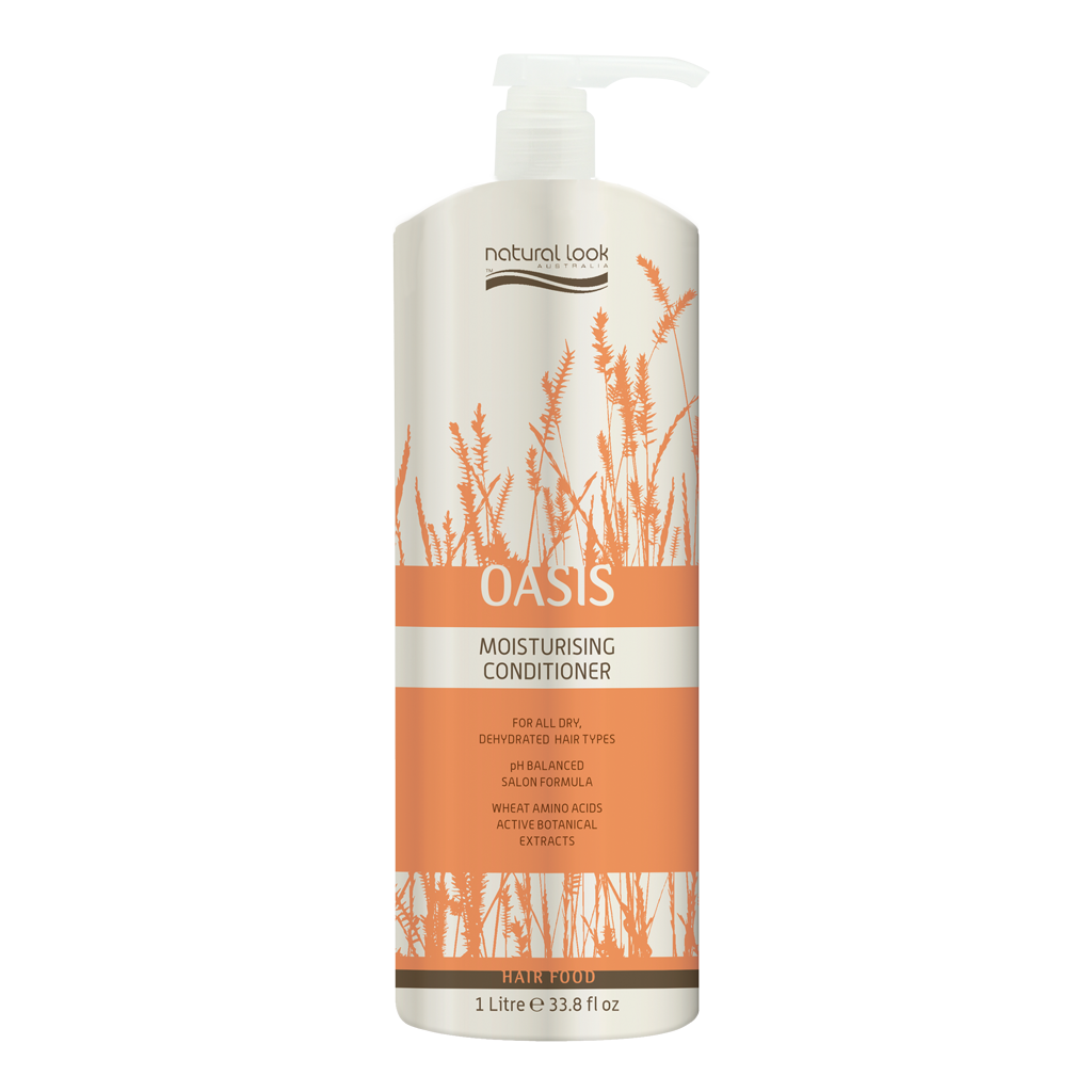 6x Natural Look Oasis Moisturising Conditioner 1L