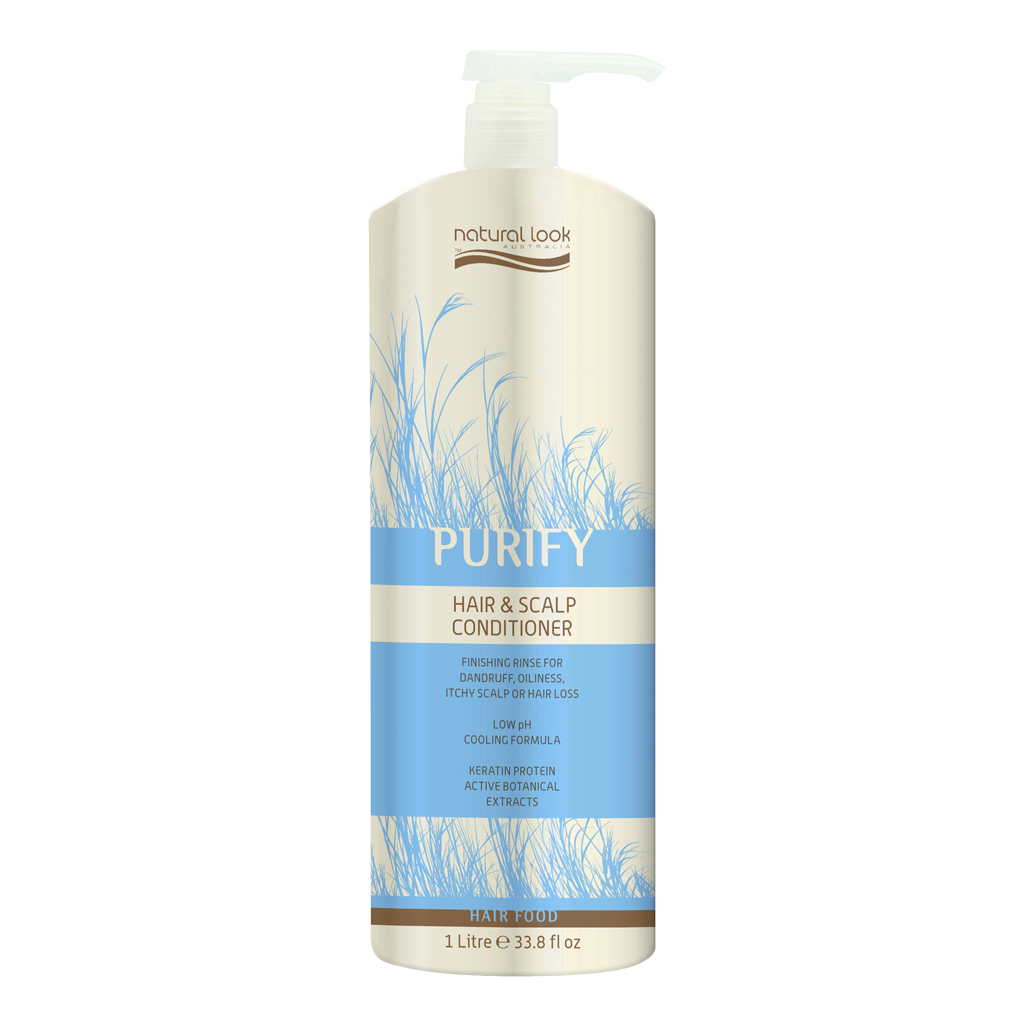 6x Natural Look Purify Hair & Scalp Conditioner 1L