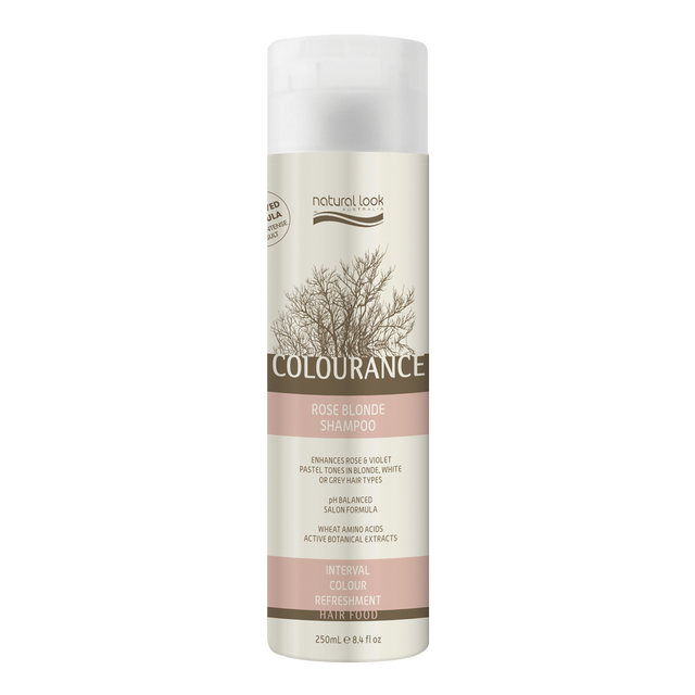Natural Look Colourance Rose Blonde Shampoo 250ml