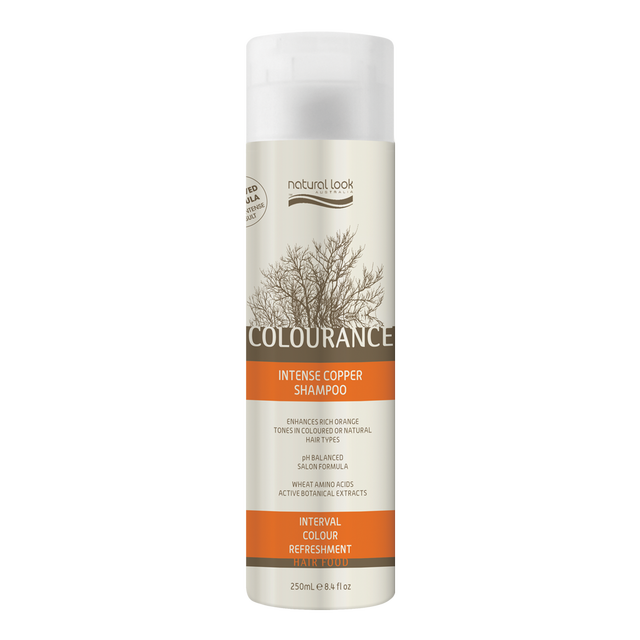 6x Natural Look Colourance Intense Copper Shampoo 250ml