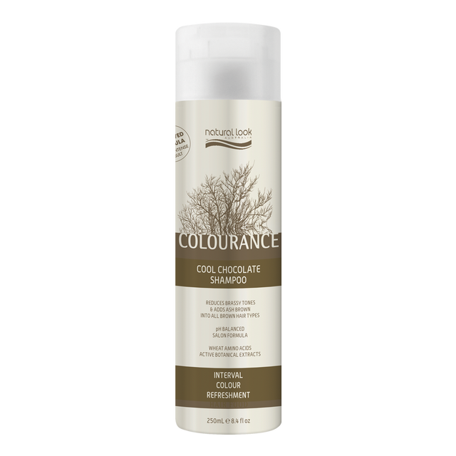 6x Natural Look Colourance Cool Chocolate Shampoo 250ml
