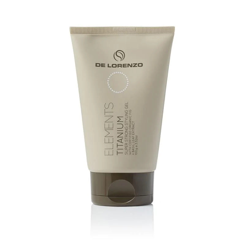 3x De Lorenzo Elements Titanium Super Strong Styling Gel 100g