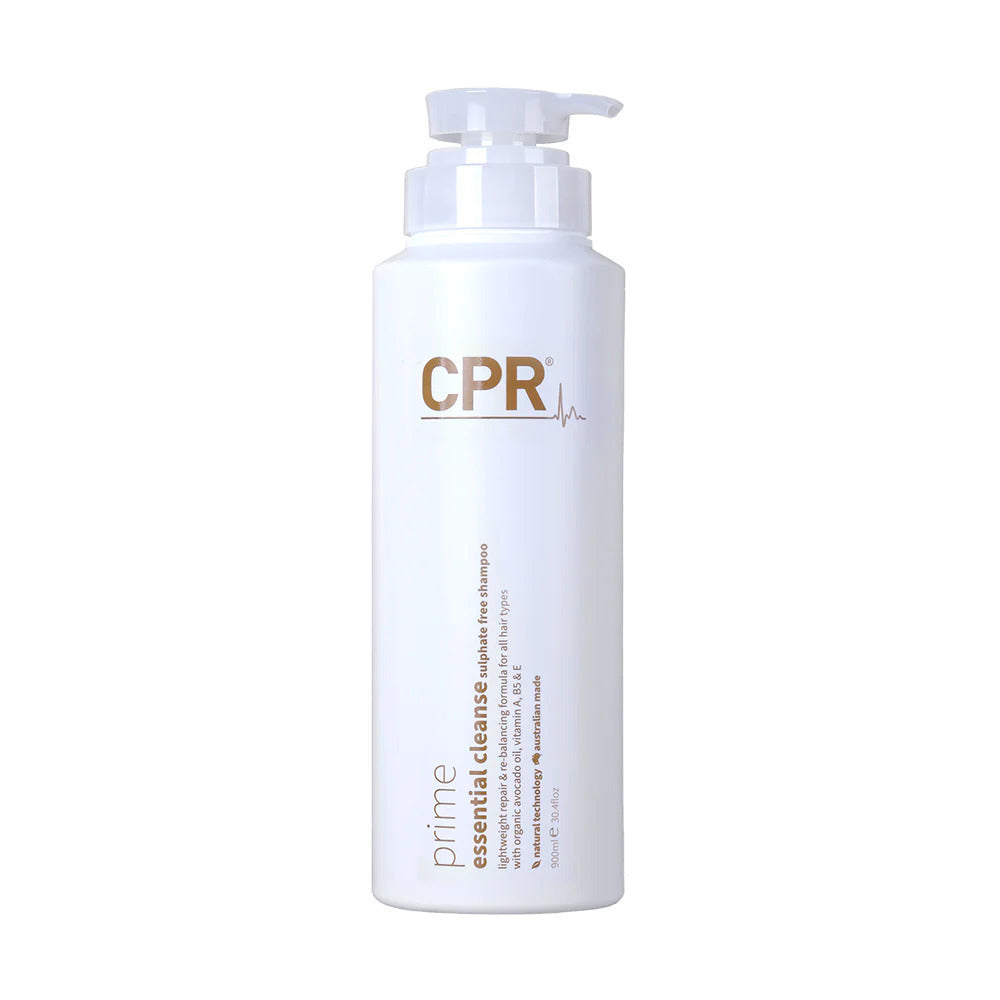6x Vitafive CPR Prime Essential Cleanse Shampoo 900ml