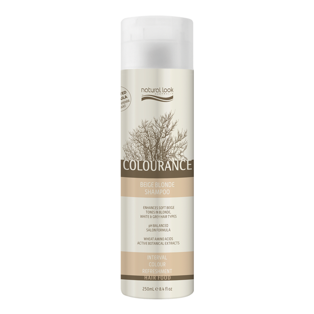 6x Natural Look Colourance Beige Blonde Shampoo 250ml