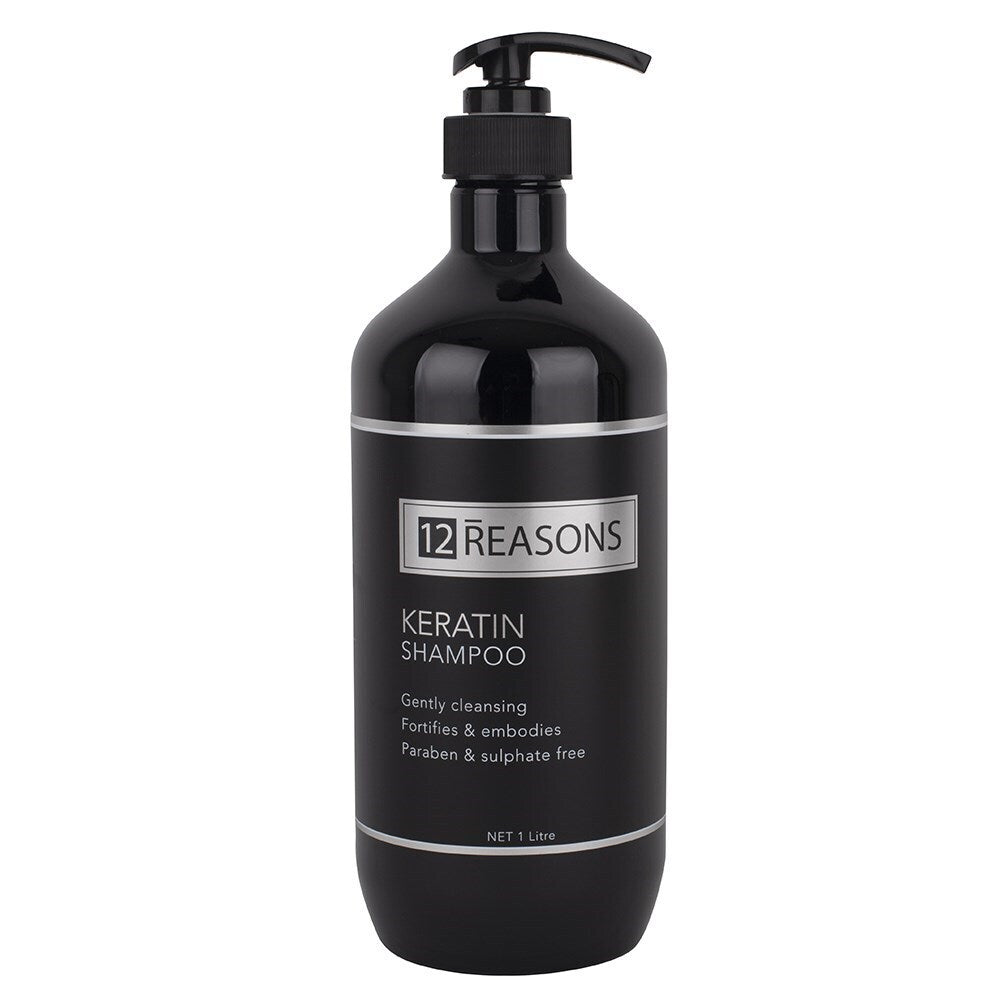 3x 12Reasons Keratin Shampoo 1L