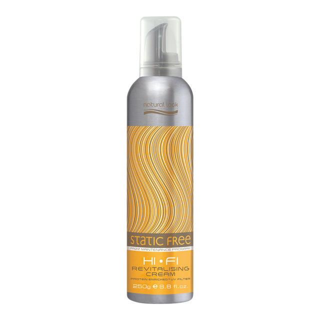 6x Natural Look Static Free Hi-Fi Revitalising Cream 250g
