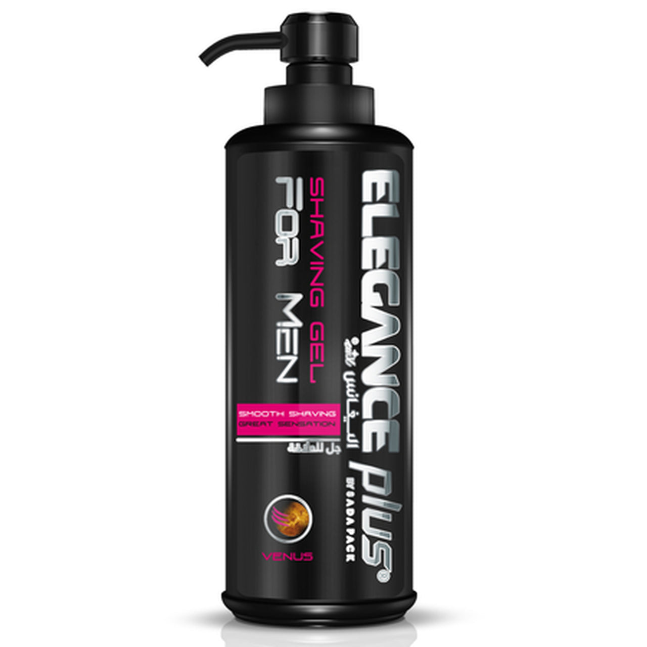 3x Elegance Plus Shaving Gel Venus 500ml