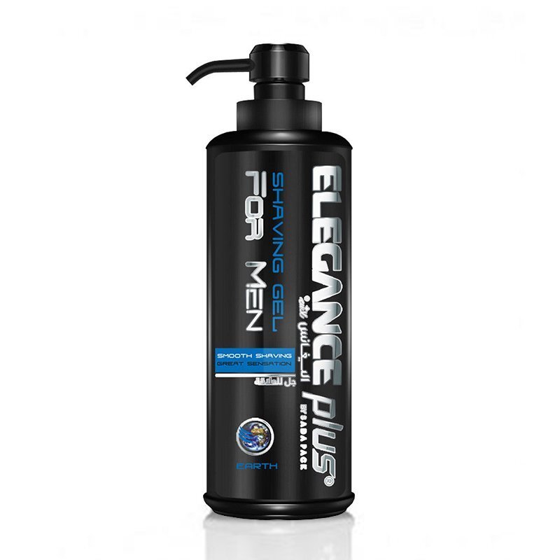 6x Elegance Plus Shaving Gel Earth 500ml
