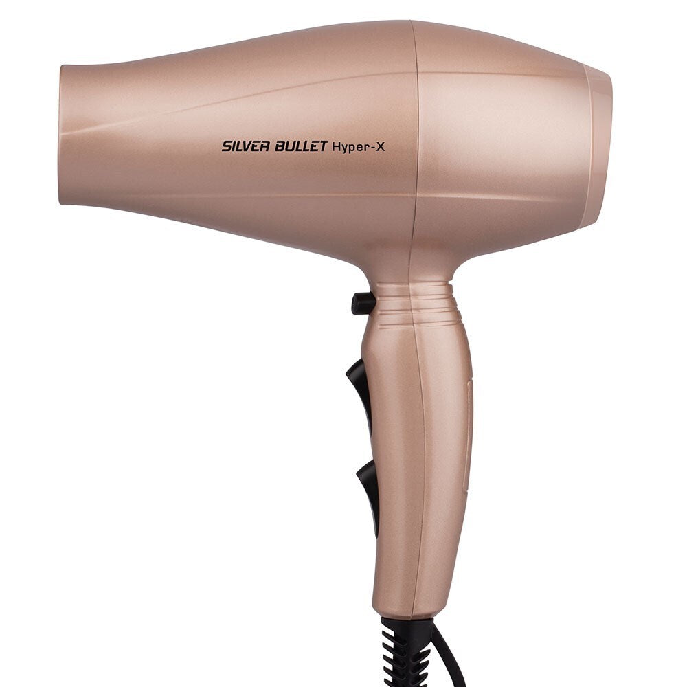3x Silver Bullet Hyper X Professional Hair Dryer Gold