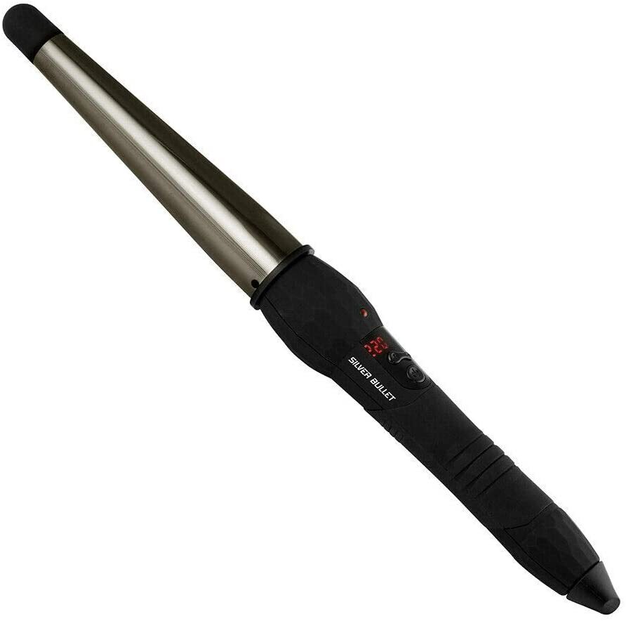 Silver Bullet Fastlane Titanium Conical 13mm-25mm Curling Iron Black