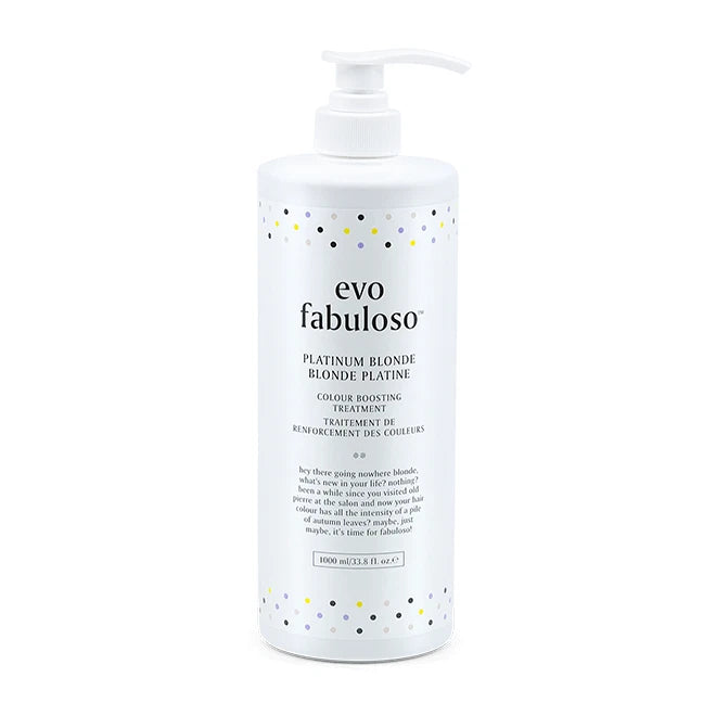 Evo Fabuloso Platinum Blonde Colour Boosting Treatment 1L