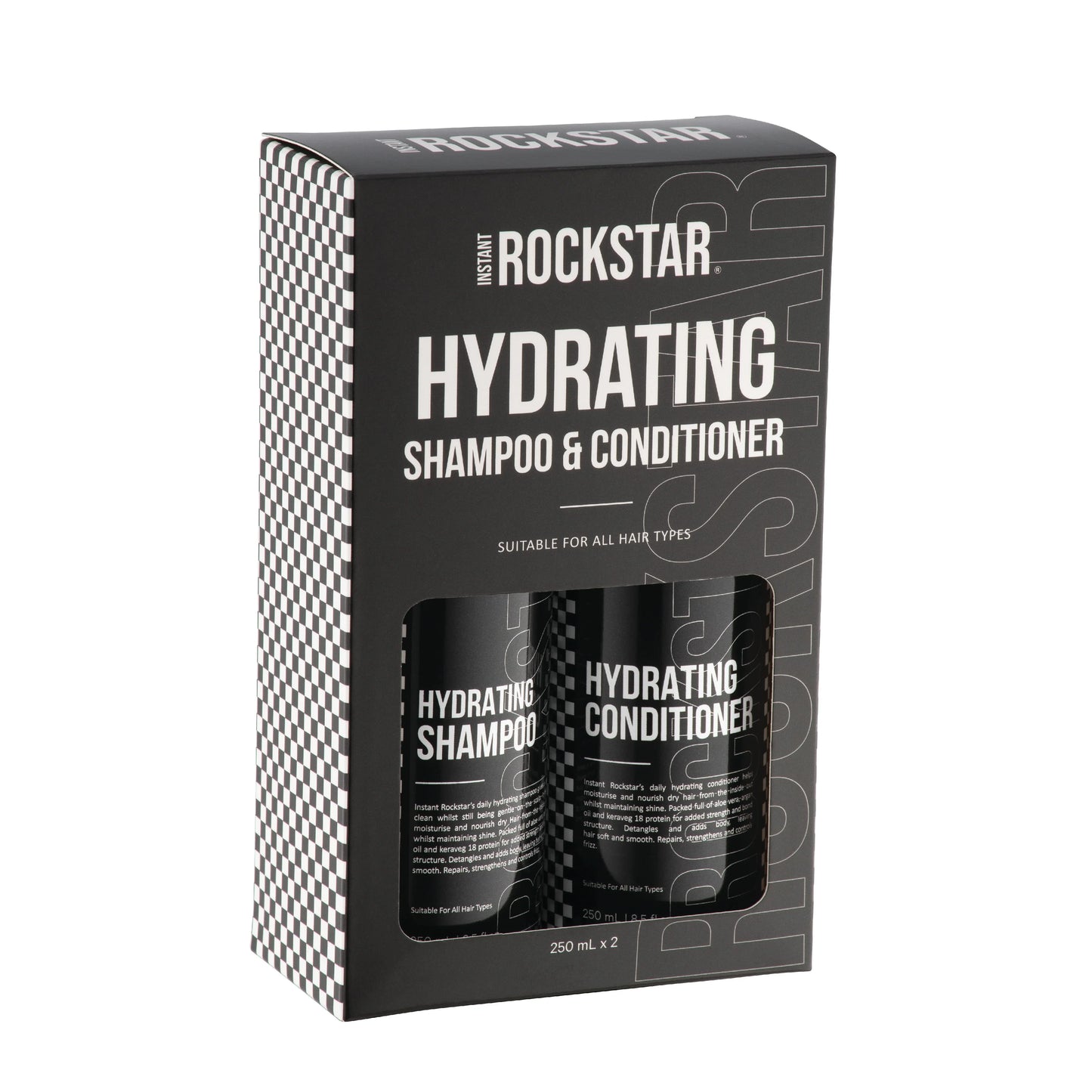 Instant Rockstar Hydrating Shampoo & Conditioner 250ml