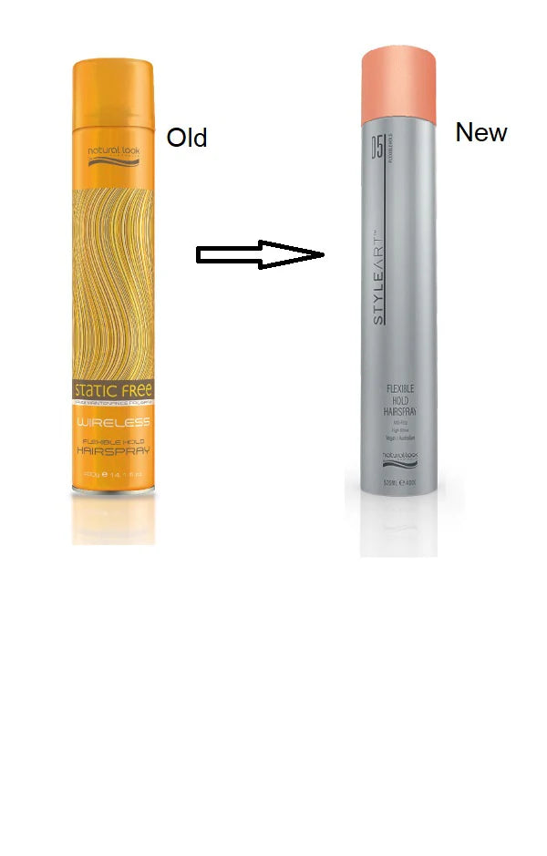 Natural Look StyleArt Flexible Hold Hairspray 400g