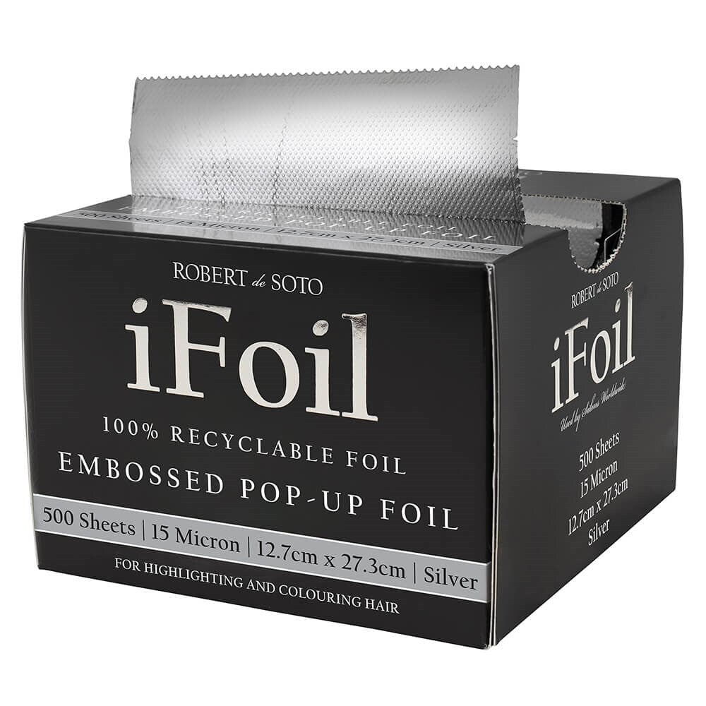 Robert de Soto iFoil Embossed Pop Up Silver 500 Sheets