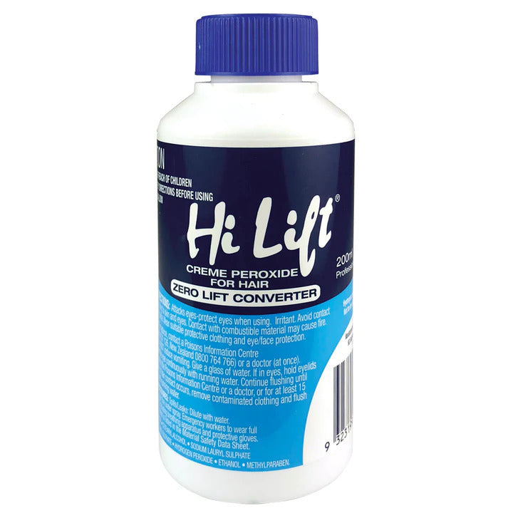 6x Hi Lift Peroxide Zero Lift Converter 200ml