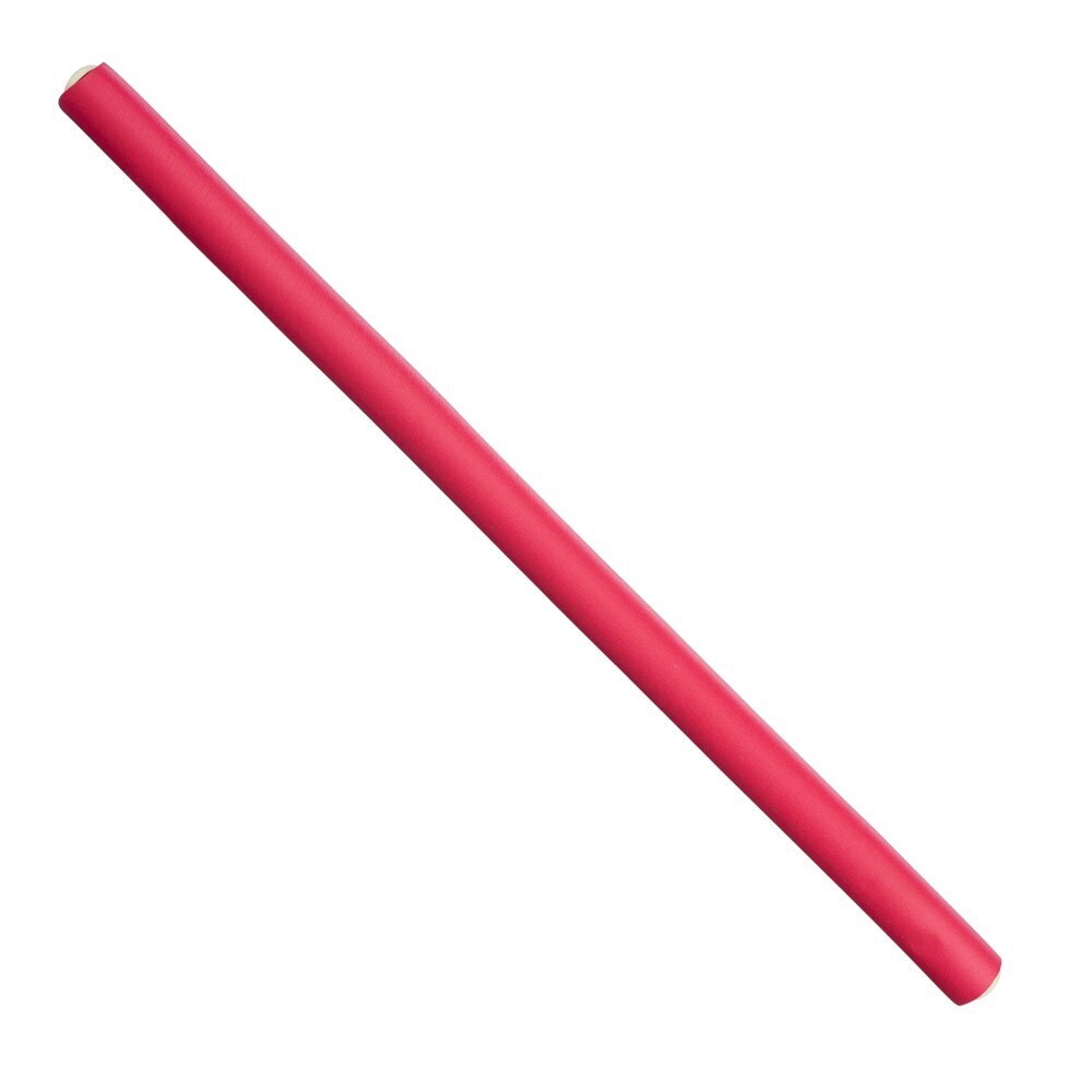 6x Hair FX Long Flexible Rollers - Red 12pk