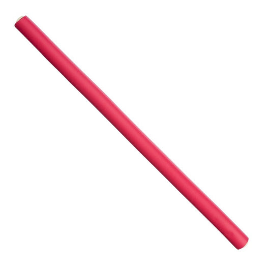 6x Hair FX Long Flexible Rollers - Red 12pk
