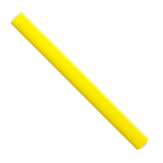 Hair FX Short Flexible Rollers - Yellow 12pk