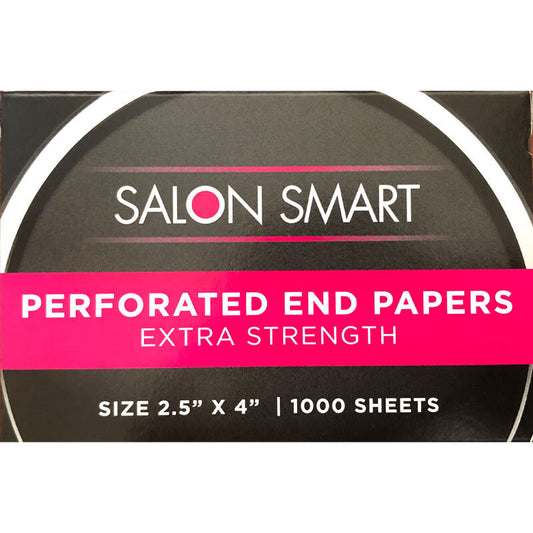Salon Smart Perforated Ends Papers 1000 sheets