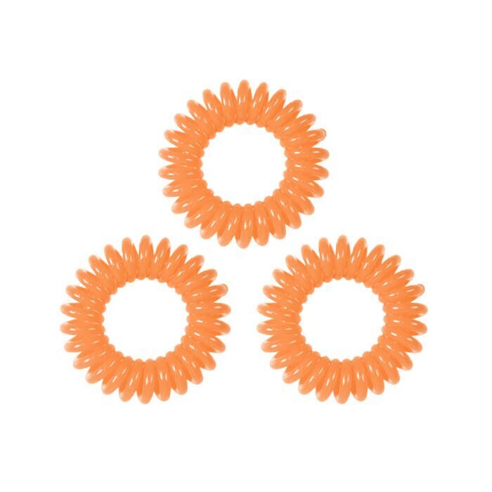 6x Glammar Tangle Tie Pastel Orange 3pk