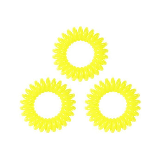 3x Glammar Tangle Tie Yellow 3pk