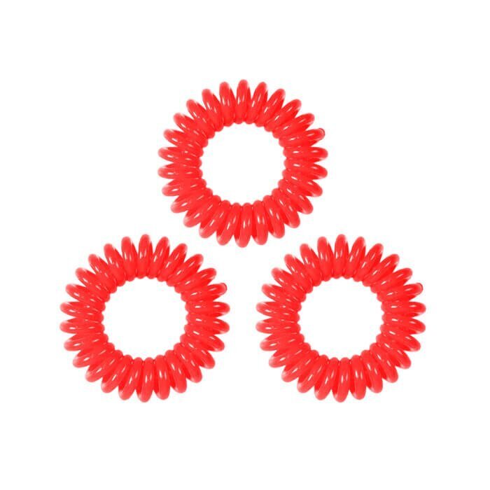 6x Glammar Tangle Tie Red 3pk