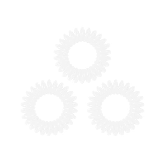 Glammar Tangle Tie Clear 3pk