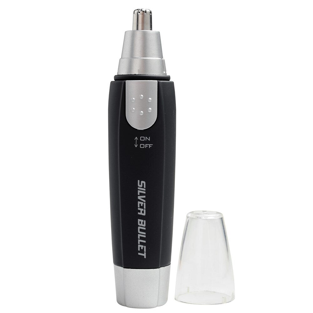 3x Silver Bullet Nose & Ear Hair Trimmer