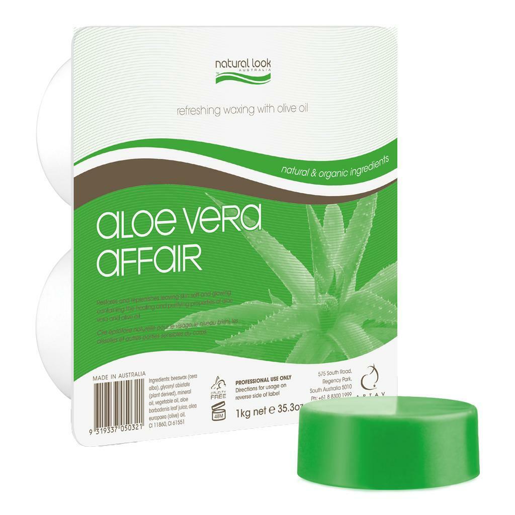 Natural Look Aloe Vera Affair Unisex Hot Wax 1kg