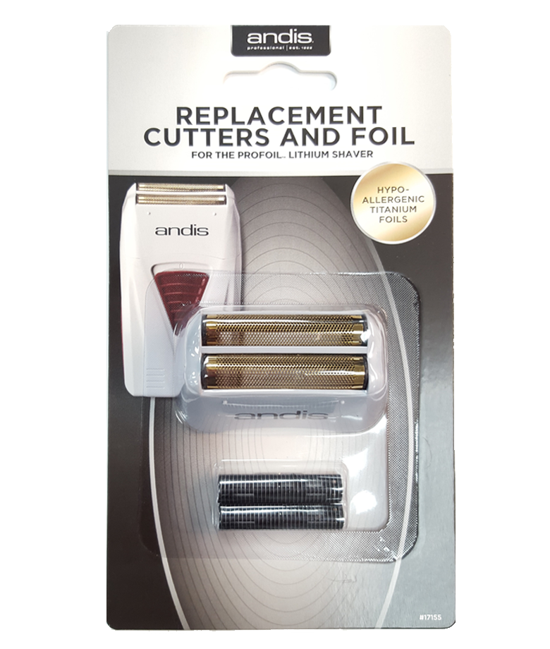 3x Andis ProFoil Replacement Cutters and Foil Set