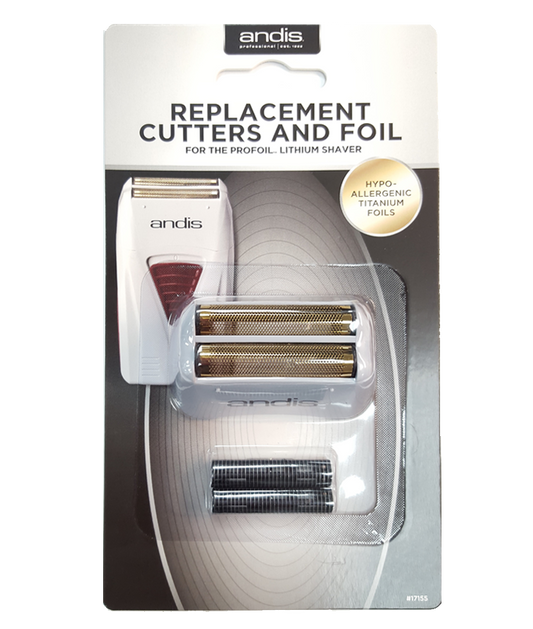 3x Andis ProFoil Replacement Cutters and Foil Set