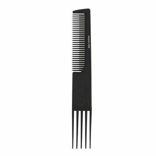 3x BabylissPro Heat Resistant Nano Titanium Carbon Teasing Comb