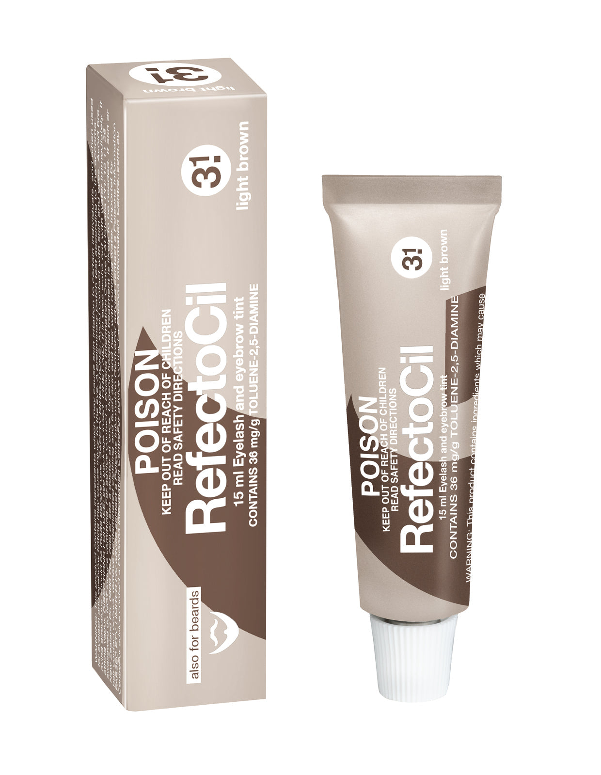 3x RefectoCil Tint 3.1 Light Brown 15ml