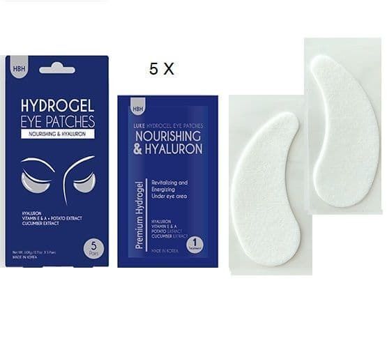 3x Hydrogel Eye Lash Lift Patches 5pc