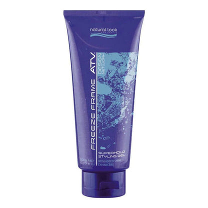 3x Natural Look StyleArt Freeze Frame Superhold Styling Gel 200g