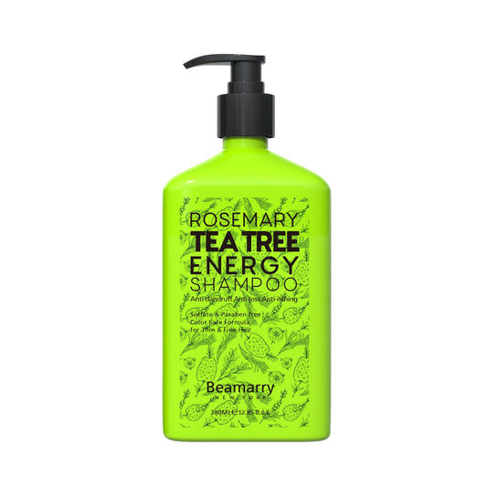 3x Beamarry Rosemary Tea Tree Energy Shampoo 380ml