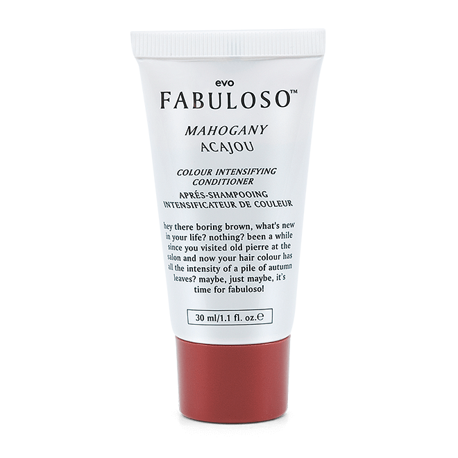 6x Evo Fabuloso Mahogany Colour Intensifying Conditioner 30ml