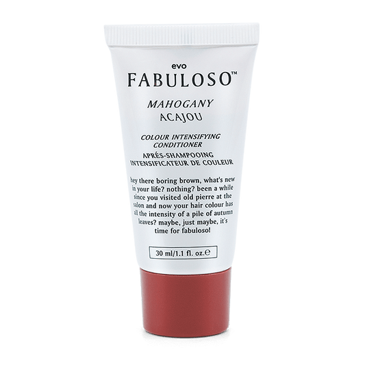 6x Evo Fabuloso Mahogany Colour Intensifying Conditioner 30ml