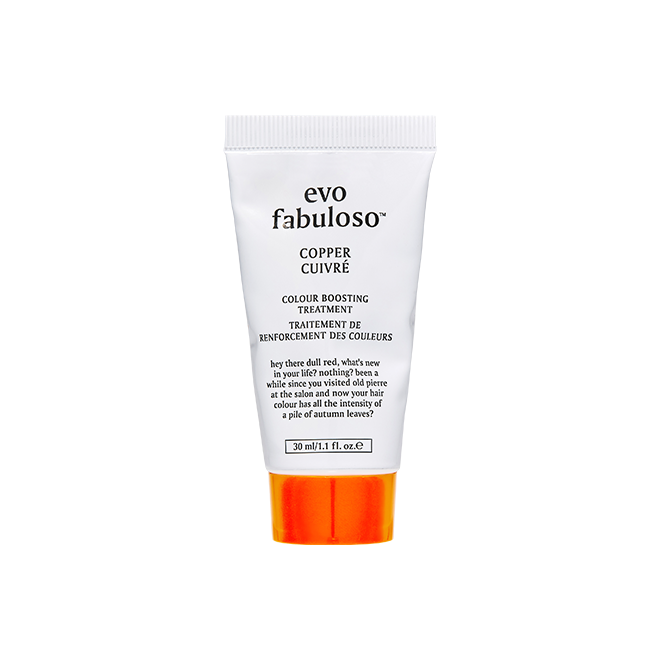 3x Evo Fabuloso Copper Colour Intensifying Conditioner 30ml