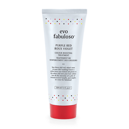 3x Evo Fabuloso Red Rouge Colour Depositing Conditioner 220ml