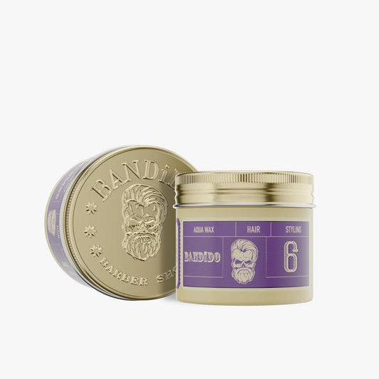 Bandido Aqua Wax 6 Violetta - Medium Hold 125ml